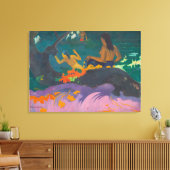 Fatata te Miti (By the Sea) キャンバスプリント (インサイチュ (リビング))