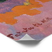 Fatata Te Miti (By The Sea) - Paul Gauguinプリント ポスター (角)