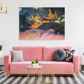 Fatata Te Miti (By The Sea) - Paul Gauguin キャンバスプリント (インサイチュ (リビング))