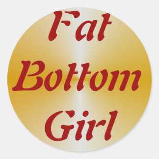 FatBottomGirl ラウンドシール