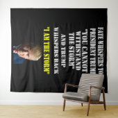 FATEがトランプ大統領にささやく タペストリー (インサイチュ(横))
