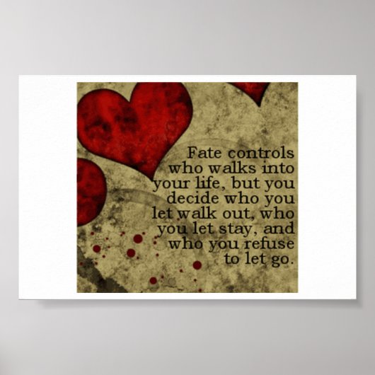 Fate Controlsポスター ポスター (正面)