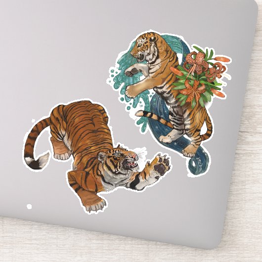 Fate in the Stars Tigersカットカスタムビニールステッカー シール (詳細)