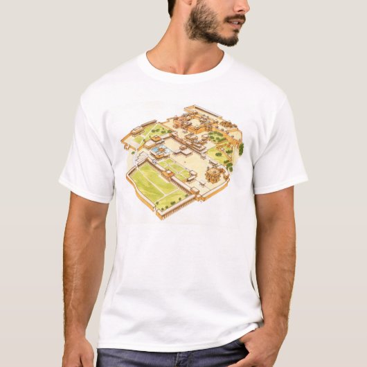 Fatehpur Sikri。 アドラ。 インド Tシャツ (正面)