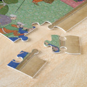 Fatepur Sikiri 1573年: 前のHasain Quli Khan-l Jahan ジグソーパズル (側面)