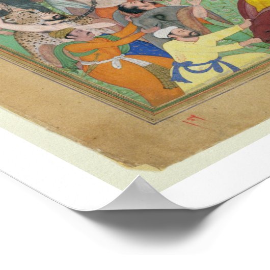 Fatepur Sikiri, 1573: Hasain Quli Khan-l Jahan pre ポスター (角)