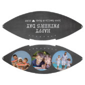 Faters Day Chalkboard 3の写真パーソナライズされた アメリカンフットボール (パネル)