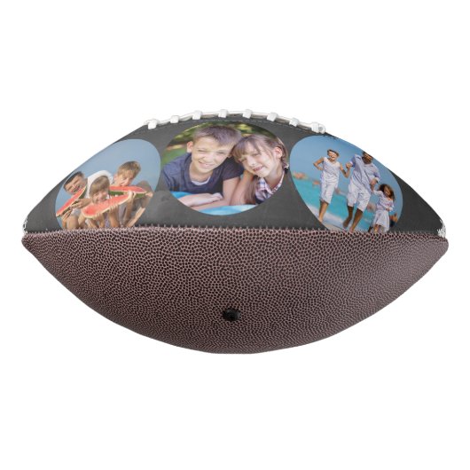 Faters Day Chalkboard 3の写真パーソナライズされた アメリカンフットボール (回転270)