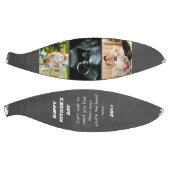 Faters Day Chalkboard 3フォトベビーメッセージ バスケットボール (パネル)