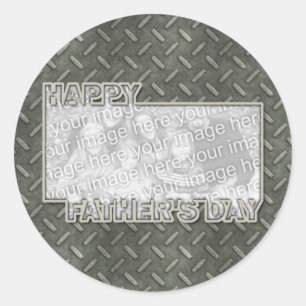 Faters Day Cut Outフォトメタルグリッドを追加 ラウンドシール