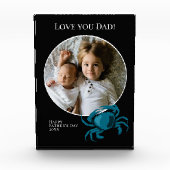 Faters Day Photo with Blue Cani フォトブロック (正面)