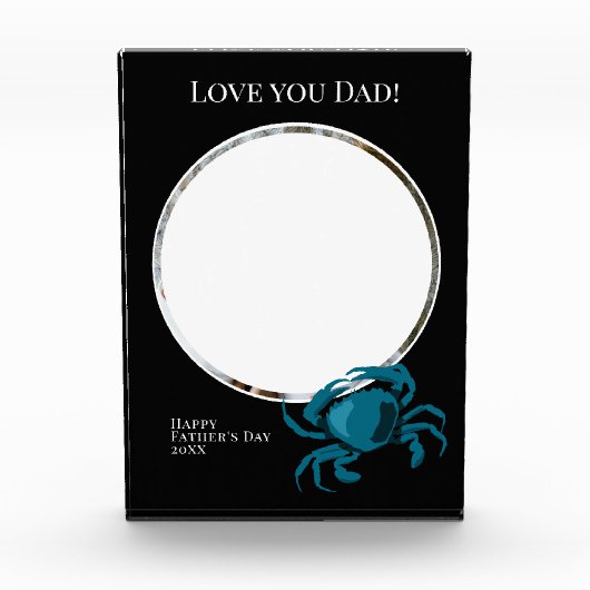 Faters Day Photo with Blue Cani フォトブロック (正面)