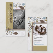 fatfatin秋の紅葉スワーズビジネスカード 名刺 (正面/裏面)