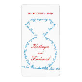 fatfatin Tiffのダイヤモンド指輪の保存日付ラベル ラベル (正面)