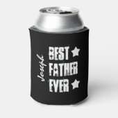 FATHERエ最高のバー白黒スター名前をカスタムするZ70 缶クーラー (缶裏面)