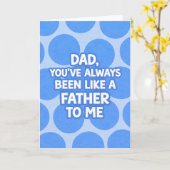 Father カード (黄色い花)