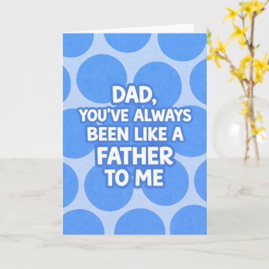 Father カード (黄色い花)