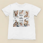 Father 最高の Ever - Father's Day Photo Collage Tシャツ<br><div class="desc">お前の祝パパは父親の日の写真コラージュTシャツと最高の気持ちとスタイルの完璧な融合と。このカスタムTシャツは美しく配置されたフォトコラージュを備え、大切な思い出やパパに過ごす特別な瞬間を展示できる。コラージュは心のこもったメッセージ最高の「父より」を取り囲み、愛しユニークる個人的な贈り物を作り出す。柔らかく通気性高品質の高い生地を使用したTシャツで、心地よいと耐久性の両方を保証し、日常の衣服や特別な機会に最適。色あせ鮮やかり防止のプリント保は、複数の洗濯の後で澄んも、新鮮に見える。このTシャツは様々なサイズと色で使用できパーソナライズされた、あなたのパパを尊重し、彼があなたにどれほど多くの意味を持っているかを示す慎重な方法である。父の日、誕生日、または特別な機会に最適な"父の最高のEver"フォトコラージュTシャツは、あなたのパパが永遠に大切にする意味のある贈り物である。</div>