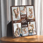 Father 最高の Ever - Wood Father's Day Photo Collage フォトプラーク<br><div class="desc">祝「パパエバー」の父の日の写真コラージュのプラークと最高のお前のパパは、世界を意味する人に心から敬意を表す。この美しく細工されたプラークは高品質、カスタマイズ可能な写真コラージュを備え、大切な思い出や特別な瞬間を展示することができる。コラージュは美しく配のまわりに置されはっきりしたた愛のメッセージ「最高のパパ・エバー」は、どの部屋にも最適なセンターピースとなっている。耐久性のある素材を使った仕上げお洒落で、このプラークはパパへの愛情と同様に、時間のテストに耐えるように設計されている。壁に表示されるか、机に置かれるかパーソナライズされた、この贈り物は必ず彼の顔にスマイルを持って来て、忘れられない絆を思い出させる共有。父の日、誕生日、または任意の大事な行事に理想的な"最高のパパ・エバー"フォトコラージュのプラークは、彼のハートを何年も暖めるであろう永遠の記念の杯来である。</div>