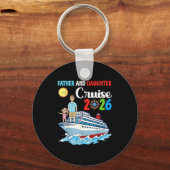 Father &amp; Daughter Cruise 2026 Family Vacation  キーホルダー (正面)