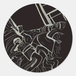 Father and Son  ラウンドシール