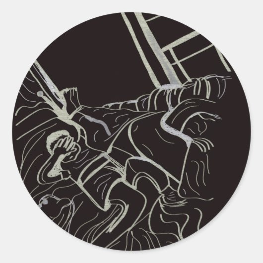 Father and Son  ラウンドシール (正面)