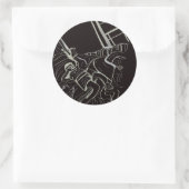 Father and Son  ラウンドシール (バッグ)