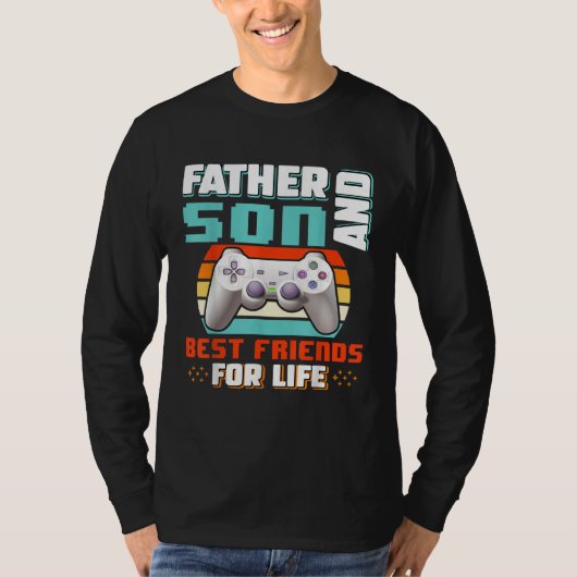 Father And Son Best Friends For Life Father s Day Tシャツ (正面)