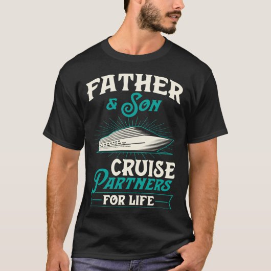 Father And Son Cruise Partners For Life Cruise Tri Tシャツ (正面)