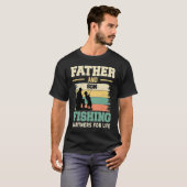 Father and son fishing partners for life tシャツ (正面フル)
