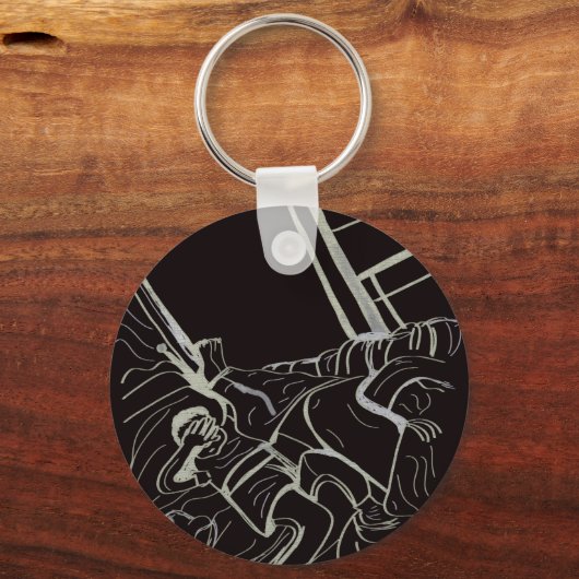 Father and Son Keychain キーホルダー (裏面)