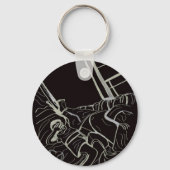 Father and Son Keychain キーホルダー (裏面)