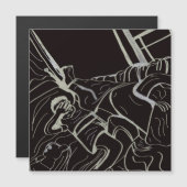 Father and Son Magnetic Card (正面/裏面)