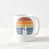 Father And Son Matching Fishing Partners コーヒーマグカップ (正面右)