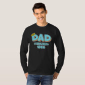 Father Best Dad Ever Established 1966 Great Dad Tシャツ (正面フル)