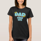 Father Best Dad Ever Since 1979 Great Dad Tシャツ (正面)