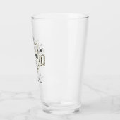 FATHER BRIDE - パーソナライズされた Groomsmen PINT GLASS タンブラーグラス (左)