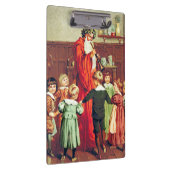 Father Christmas Blowing The Horn クリップボード (右)