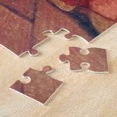 Father Christmas Blowing The Horn ジグソーパズル (側面)