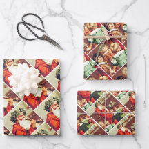 Father Christmas Blowing The Horn