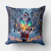 Father Christmas Dreamscape Leggings Tights クッション (正面)