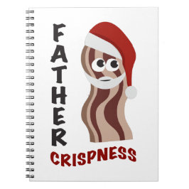Father Crispness! Bacon ノートブック