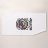 Father Day Mechanic Dad Shirt Funny Working Dad Gi バスタオル (バスタオル)
