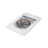 Father Day Mechanic Dad Shirt Funny Working Dad Gi バスマット (アングル)
