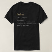 Father defined on a  tシャツ (デザイン正面)