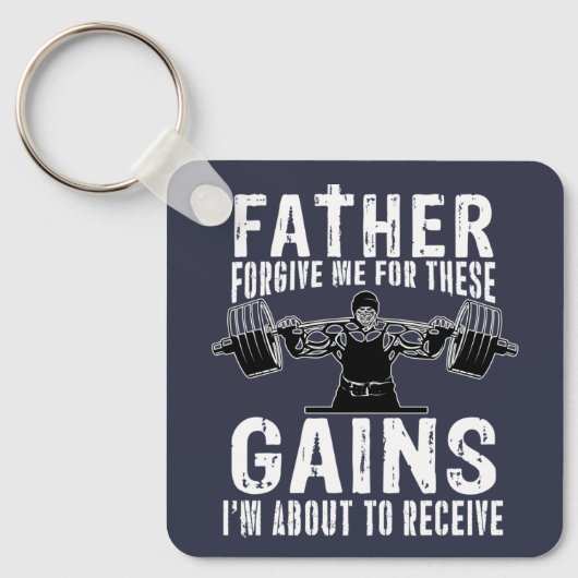 Father Forgive Me Gains キーホルダー (正面)
