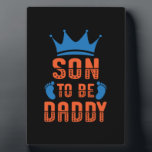 Father Gift | Son To Be Daddy フォトプラーク<br><div class="desc">Father Gift | Son To Be Daddy</div>