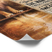 Father Gift To My Dad I Love You So Much ポスター (角)