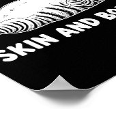 Father, I Am But Skin And Bones Funny Cat Dad Cat ポスター (角)