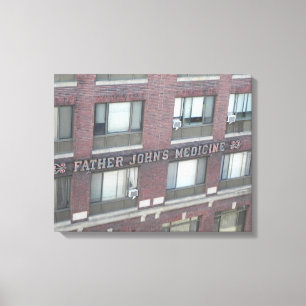FATHER JOHN'S MEDICINE BUILDING WRAPPED キャンバスプリント